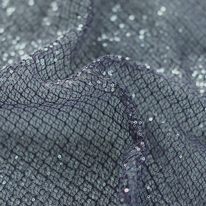 Buy Designer Net Fabric-Black Online at Wholesale Prices