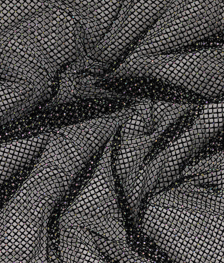 Eisley Rhinestone Embroidery Fabric